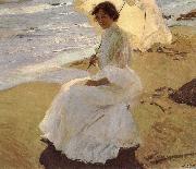 Joaquin Sorolla Andrei Aristide on the beach china oil painting reproduction